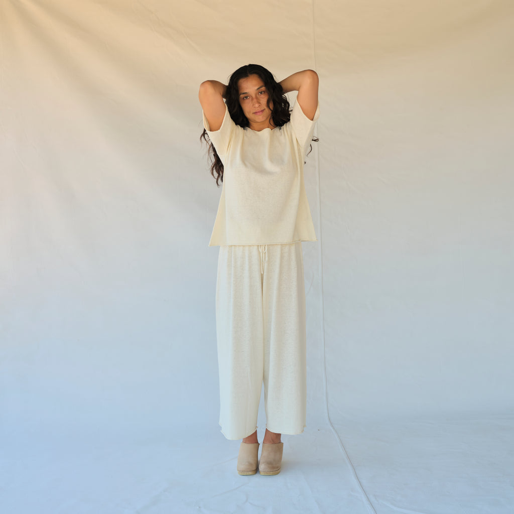 Loose Pant - Chalk