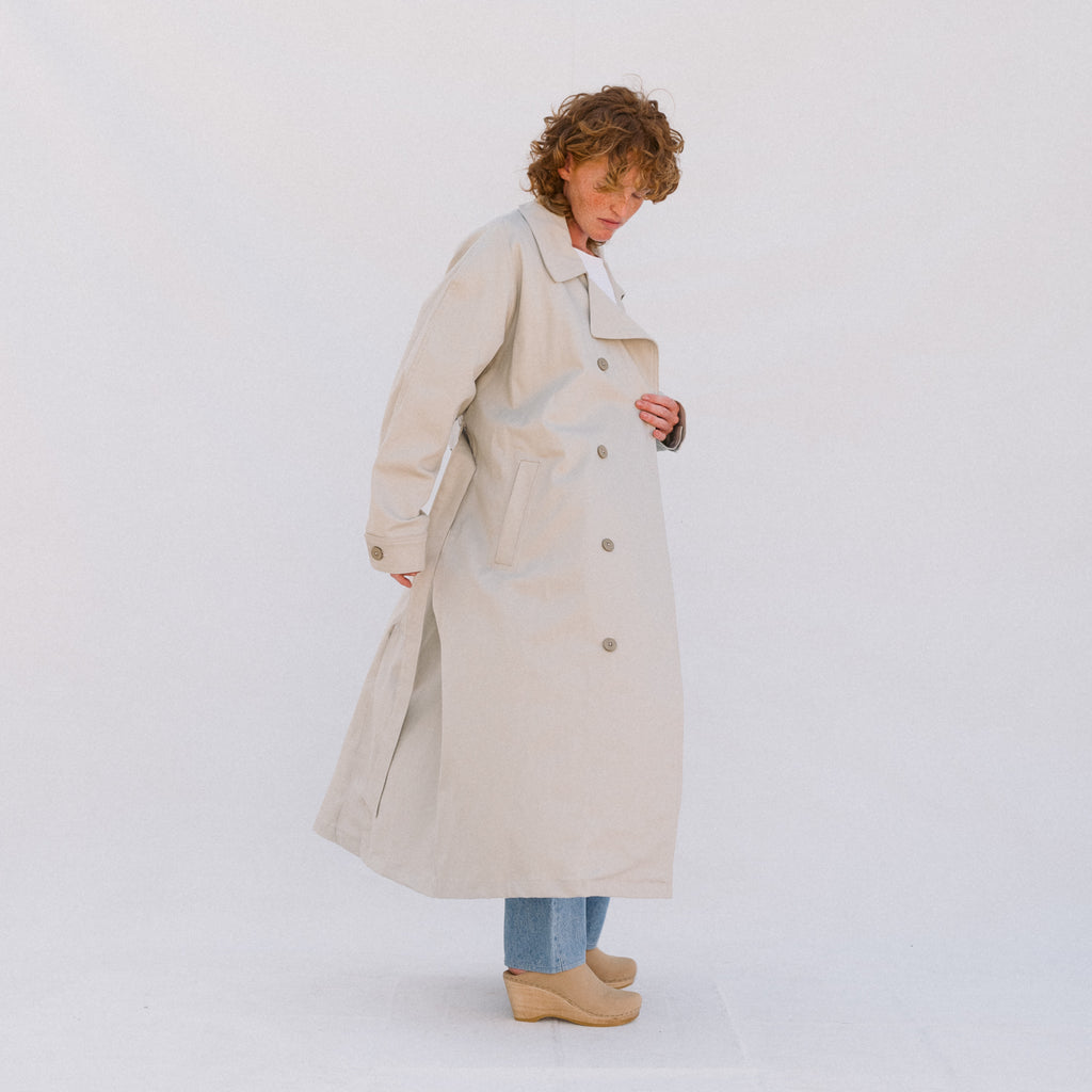 Car Coat - Taupe