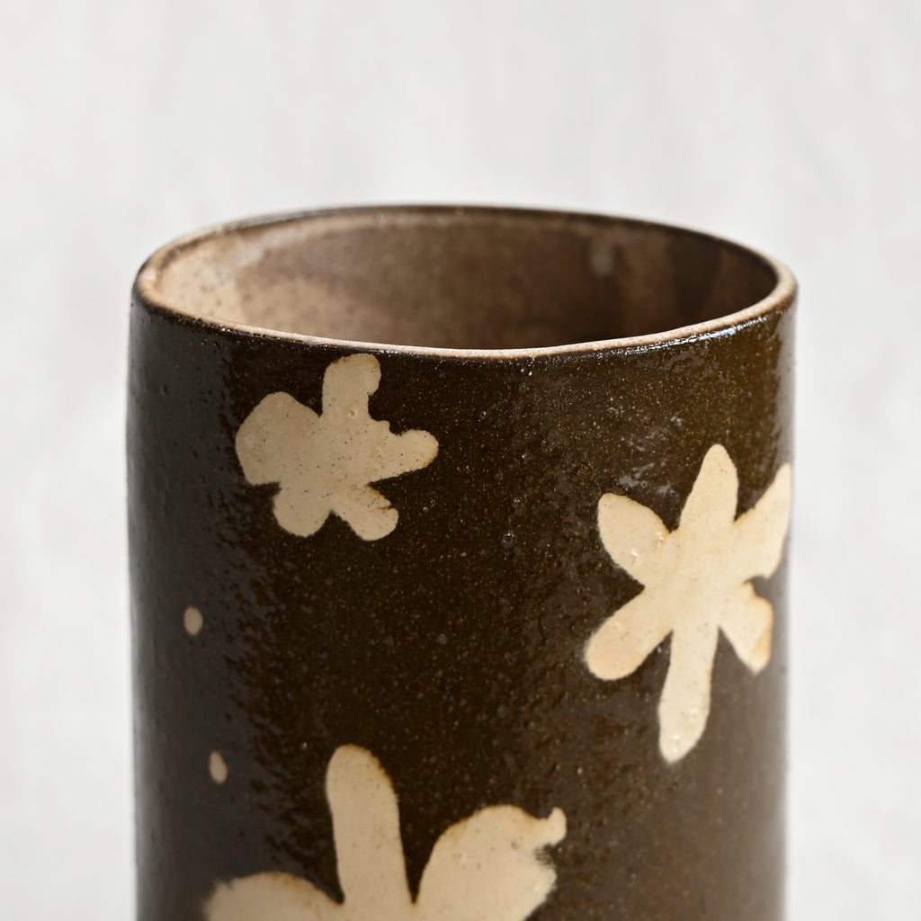 Cylindrical Vase - Flowers