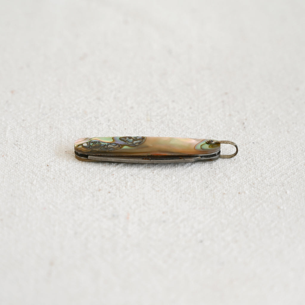 Vintage Abalone Knife Pendant