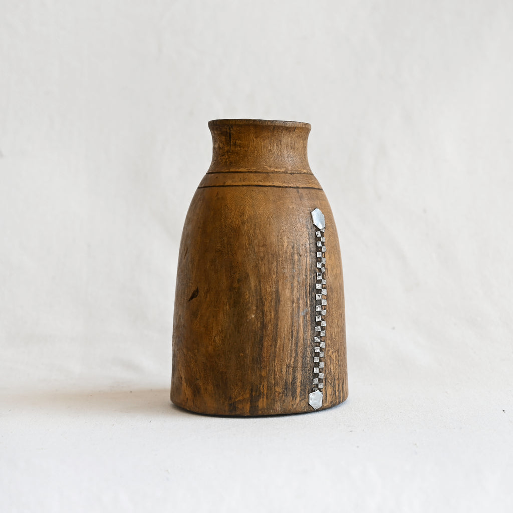 Vintage Tutsi Wood Vessel