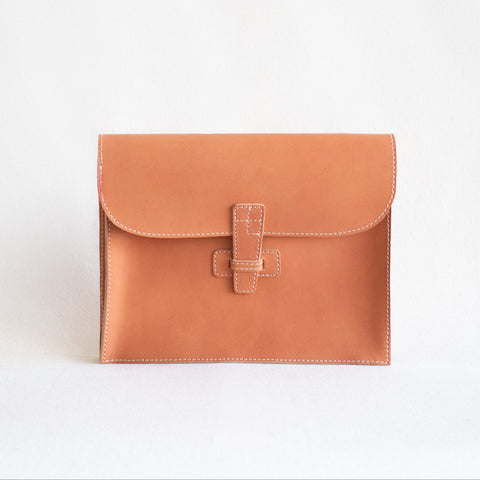 Large Laptop Clutch - Honey
