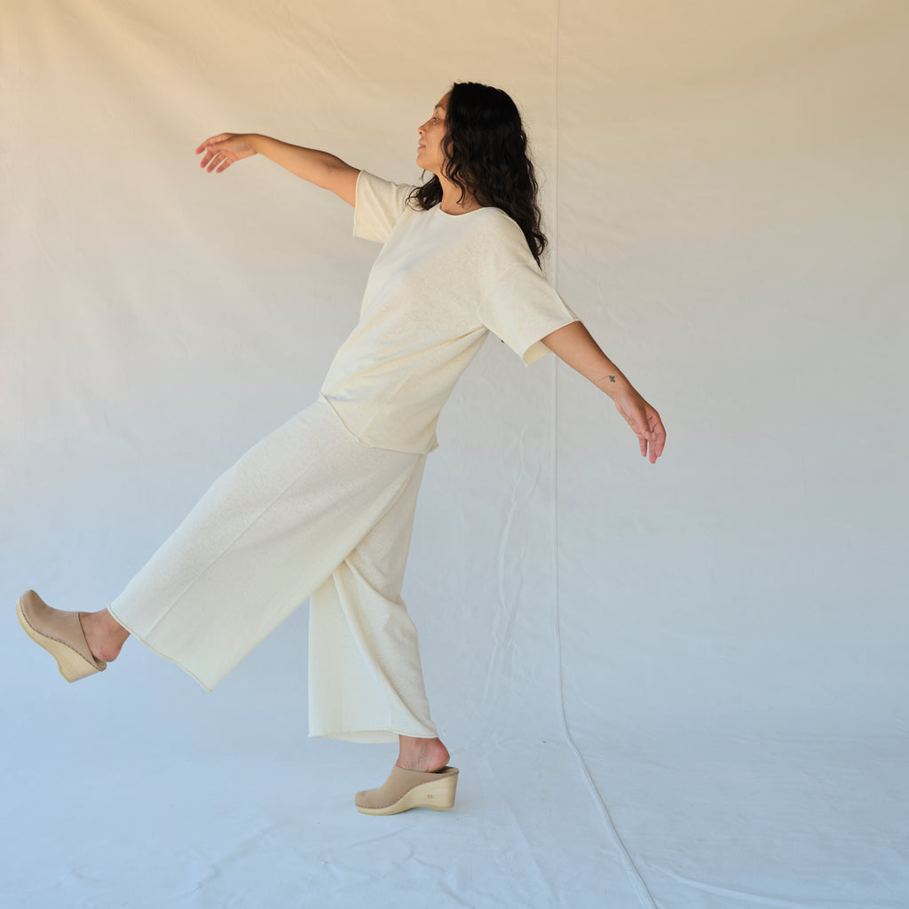 Loose Pant - Chalk