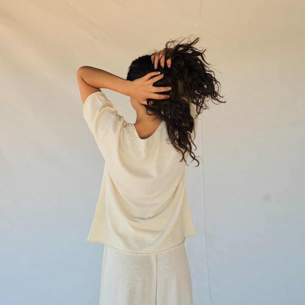 Loose Pant - Chalk