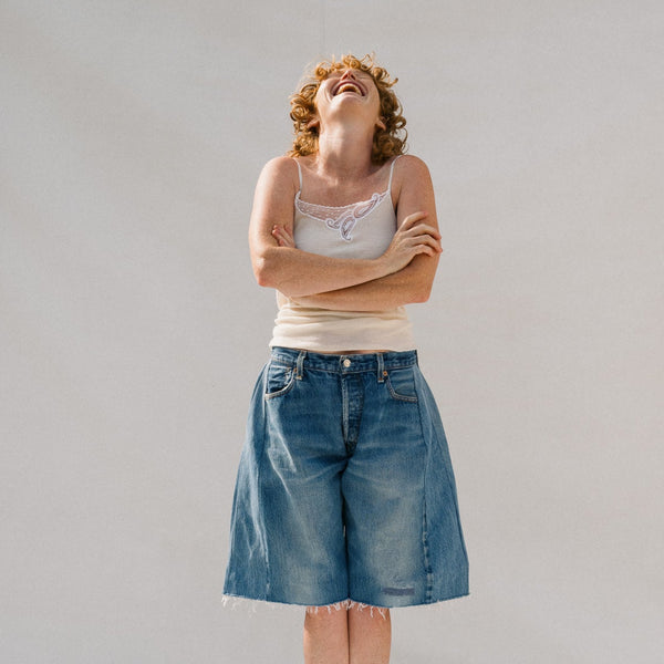Vintage Lasso Short - Indigo
