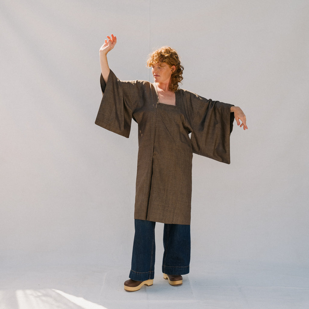 Vintage Silk Kimono Jacket