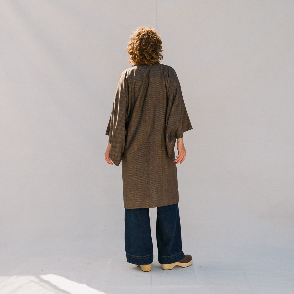 Vintage Silk Kimono Jacket