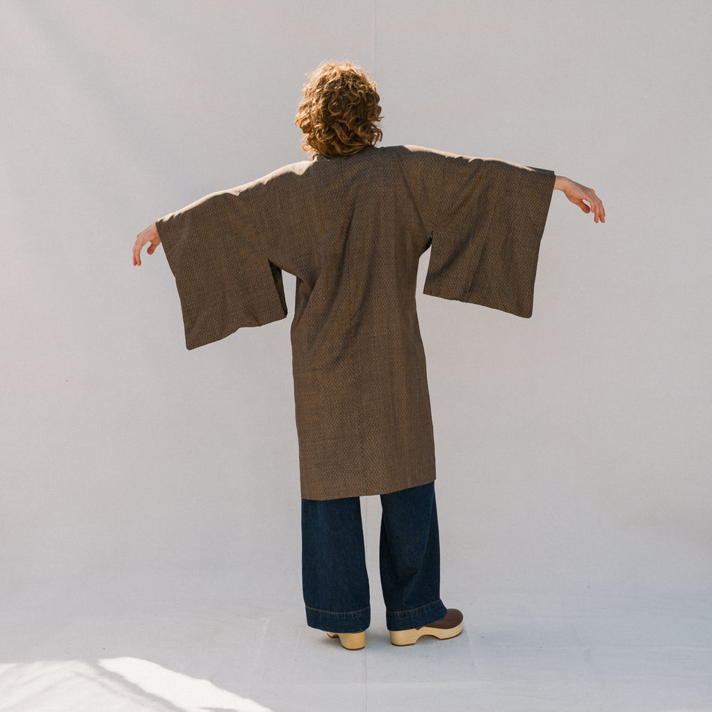 Vintage Silk Kimono Jacket