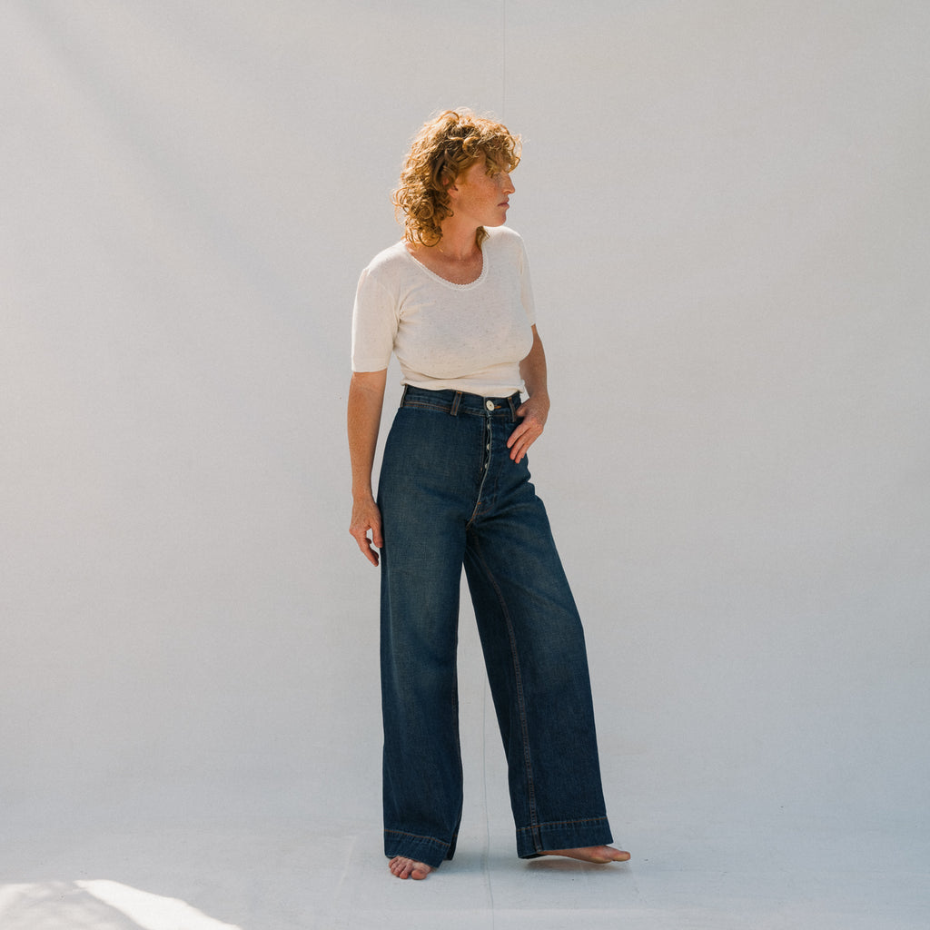 Sailor Pant - Medium Roast Japanese Denim