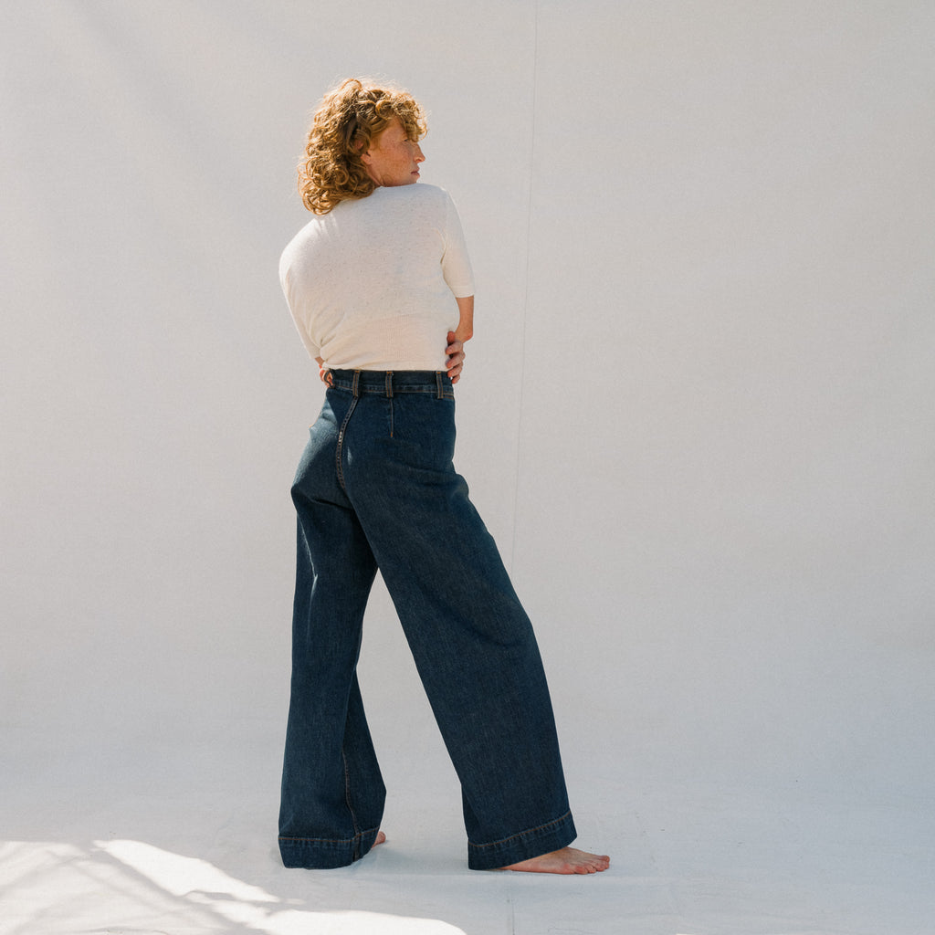 Sailor Pant - Medium Roast Japanese Denim