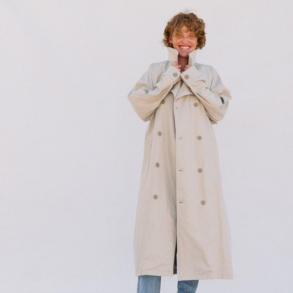 Car Coat - Taupe