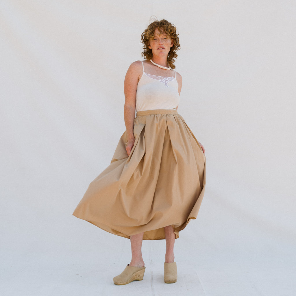 Vintage Pleated Skirt