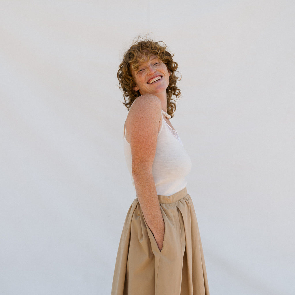 Vintage Pleated Skirt