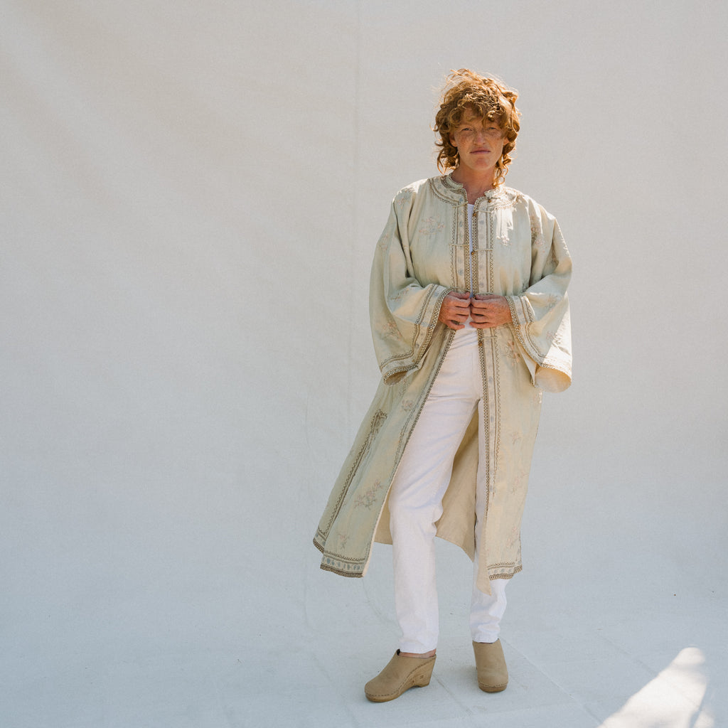 Vintage Silk Robe