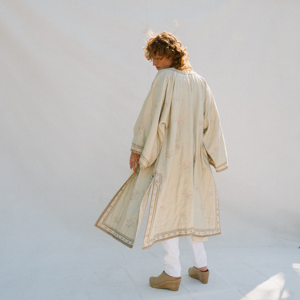 Vintage Silk Robe