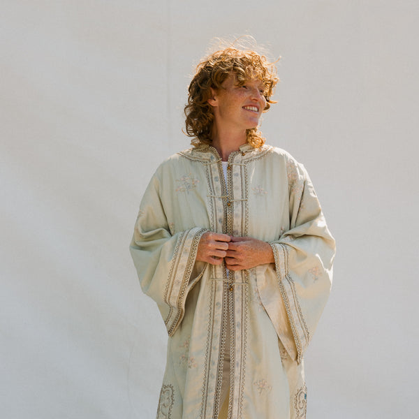 Vintage Silk Robe
