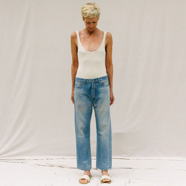 Selvedge Denim Vintage Straight Cut - Light Vintage