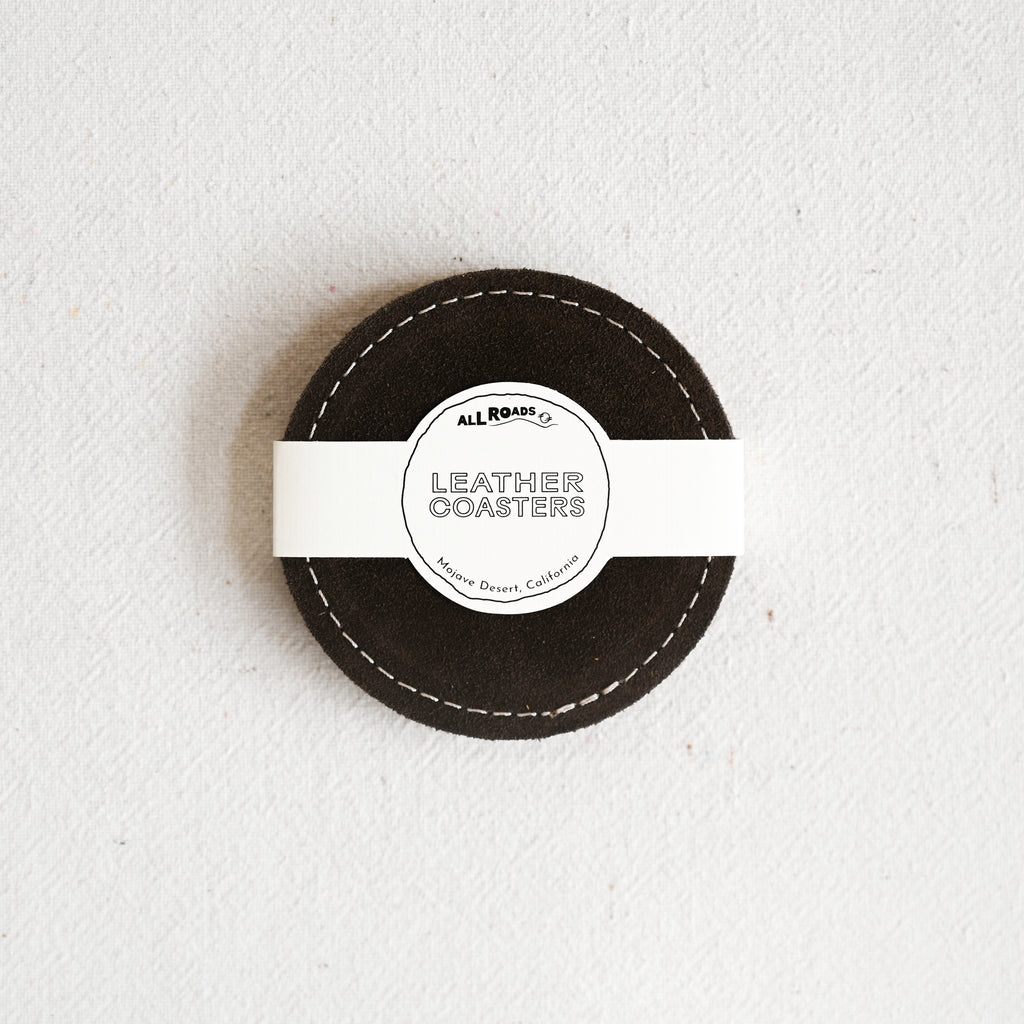 Suede Coaster Set