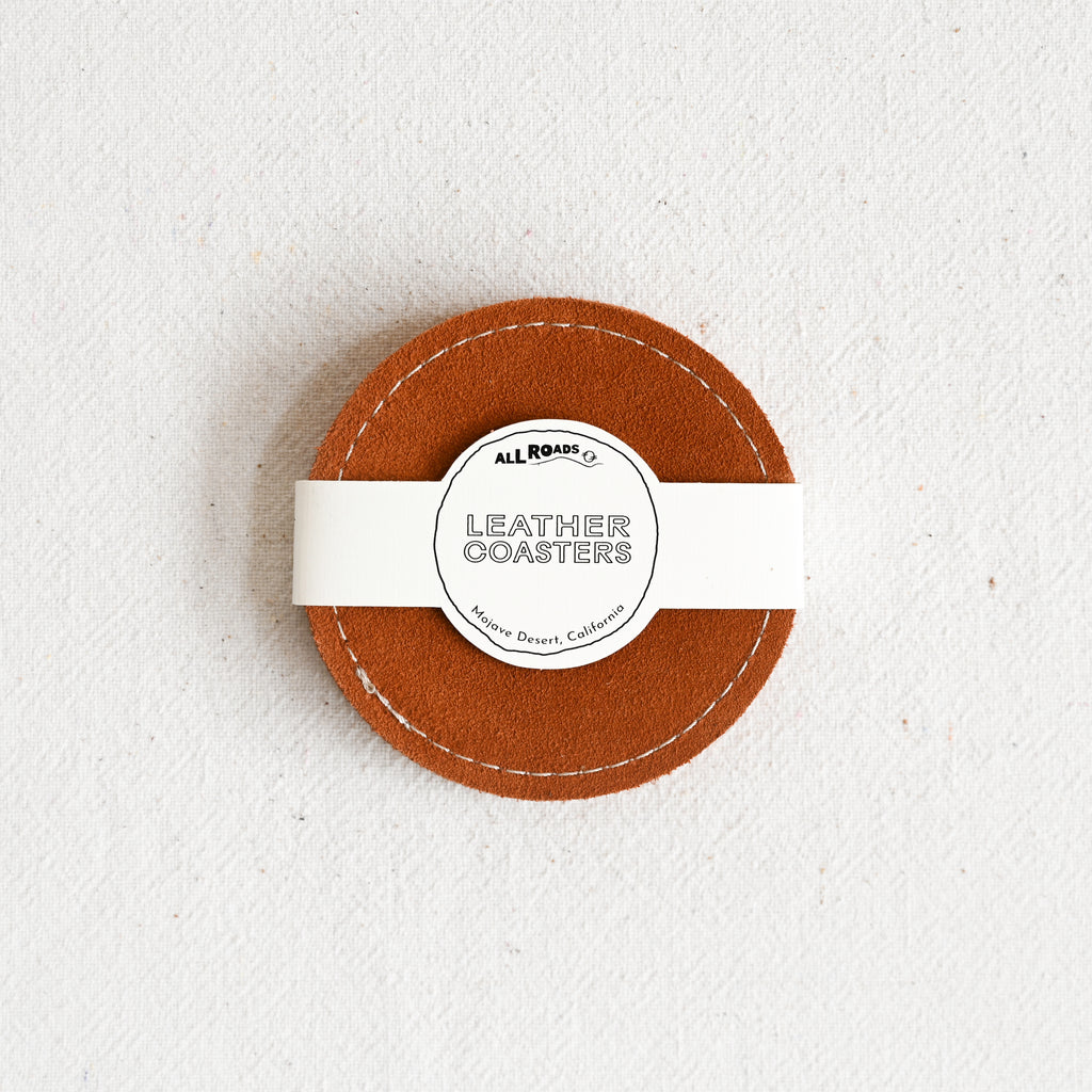 Suede Coaster Set