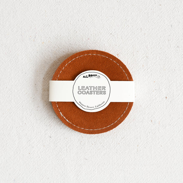 Suede Coaster Set