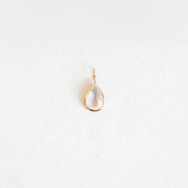 A.M Thorne - Granule Pear Moonstone Pendant