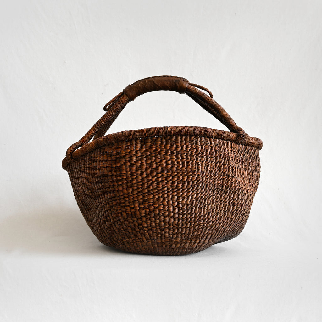Gingerbread Bolga Basket