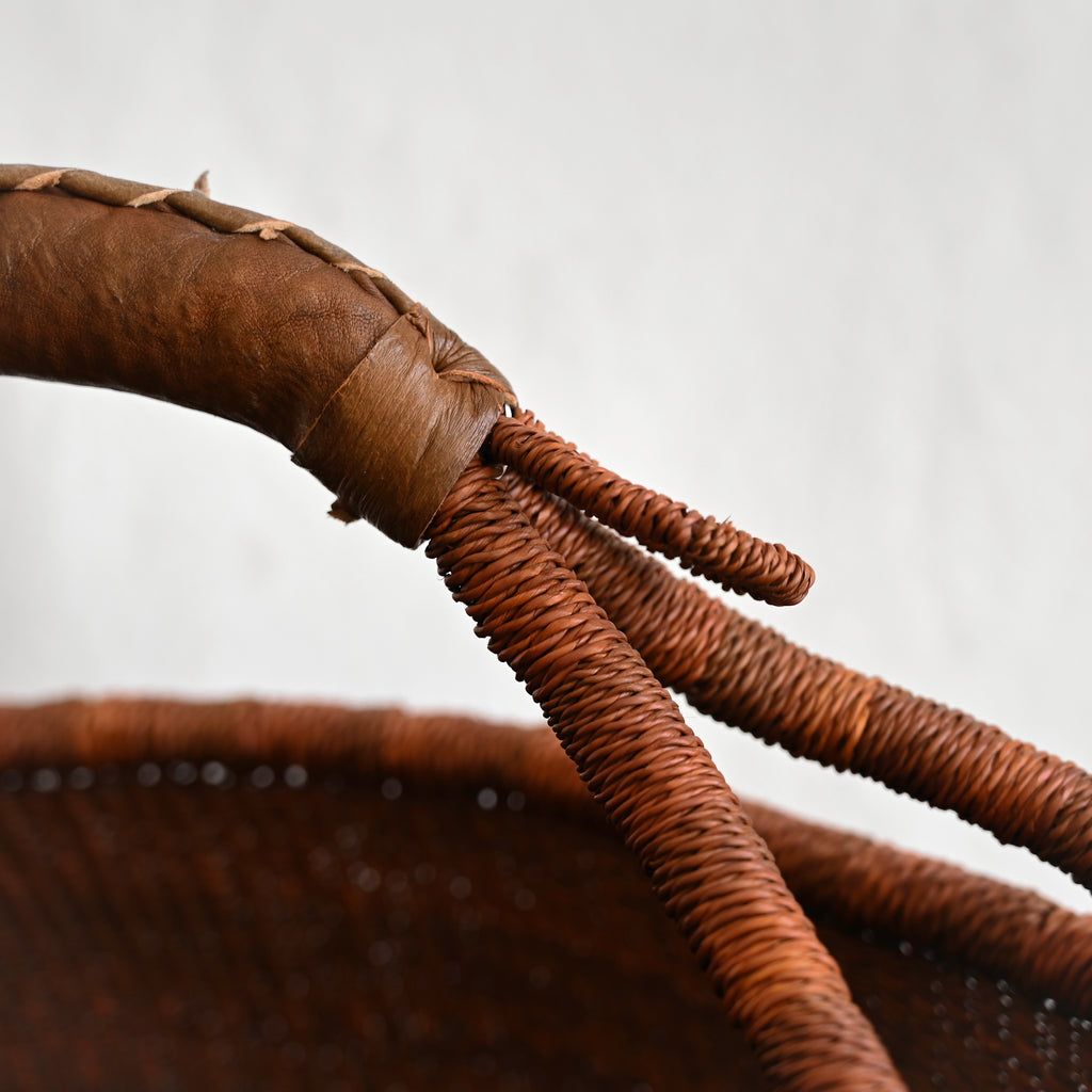 Gingerbread Bolga Basket