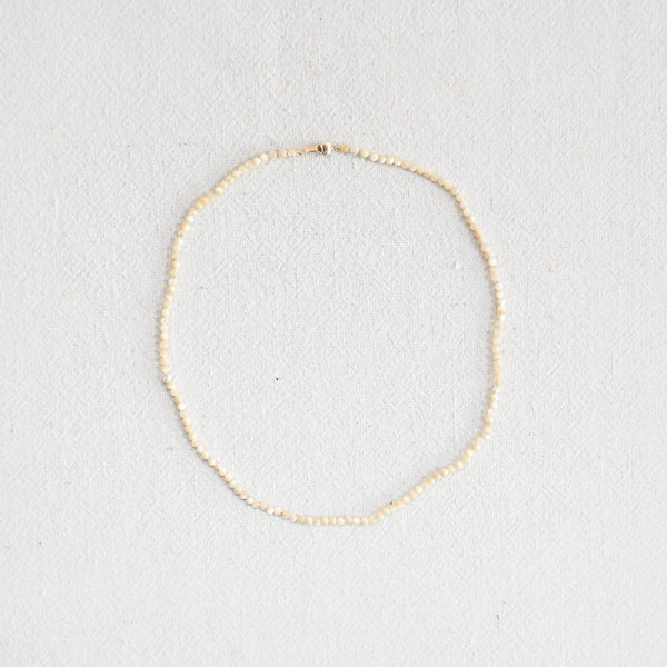 Round Mother of Pearl Necklace