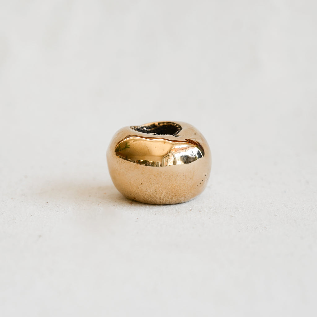 Globular Candle Holder - Bronze