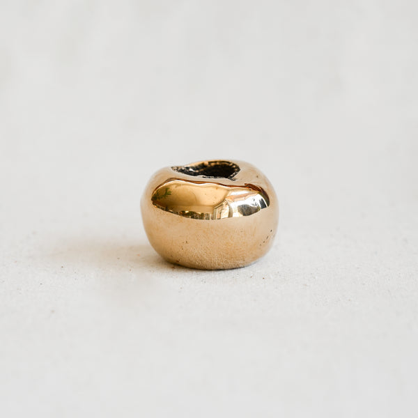 Globular Candle Holder - Bronze