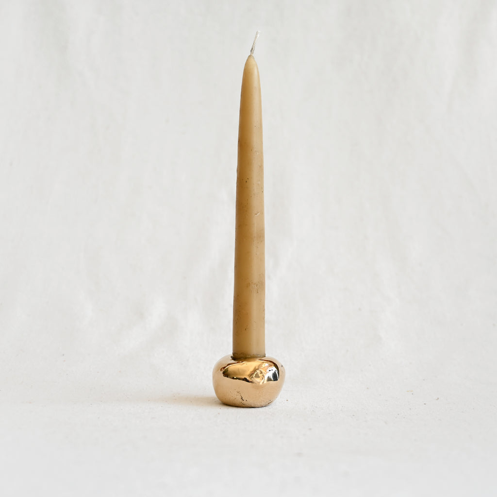 Globular Candle Holder - Bronze