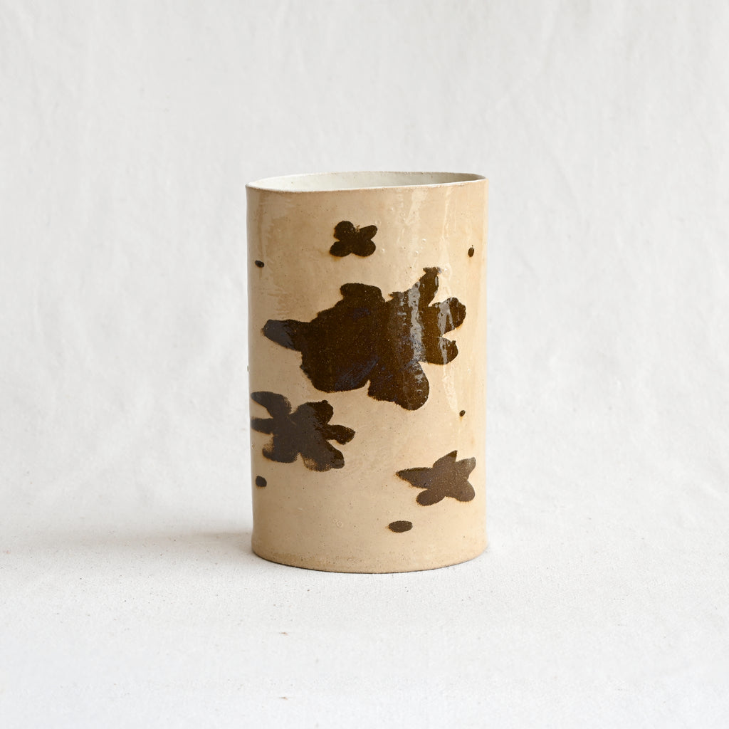 Cylindrical Vase - Flowers