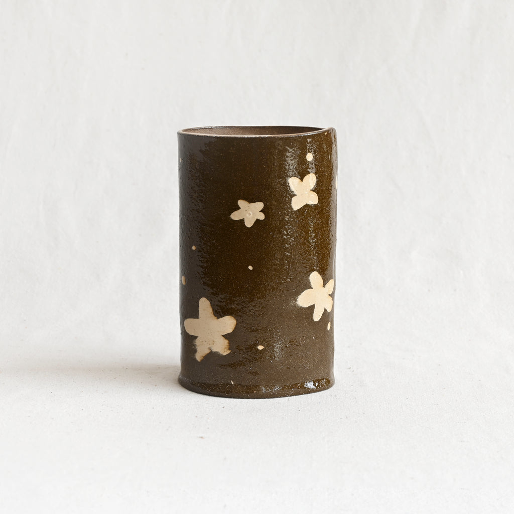 Cylindrical Vase - Flowers