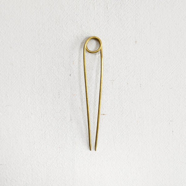 Le Loop Brass Hair Pin