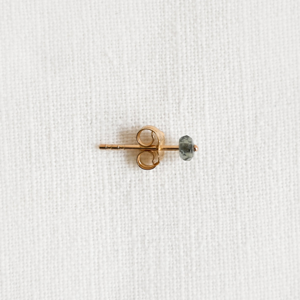 Sapphire Stud - Blue Grey