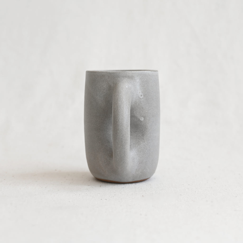 Tall Gray Mug