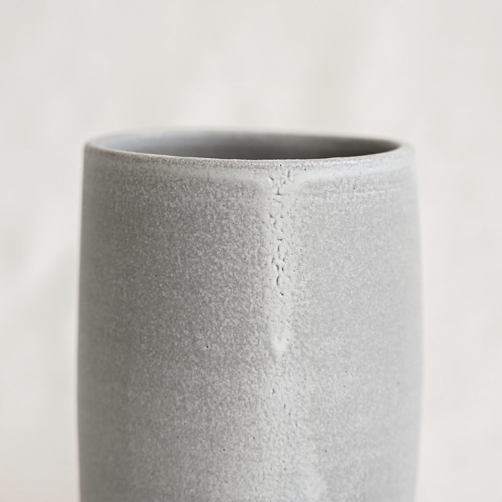 Tall Gray Mug