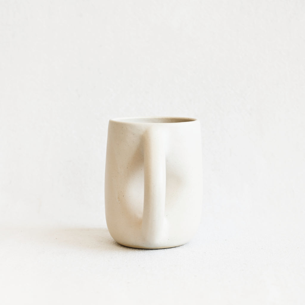 Tall White Mug