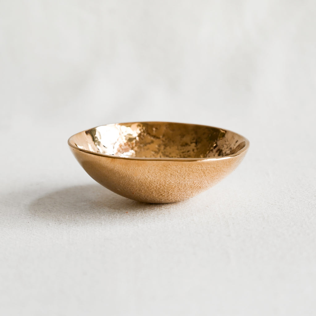 A Cup Gourd Bowl - Bronze
