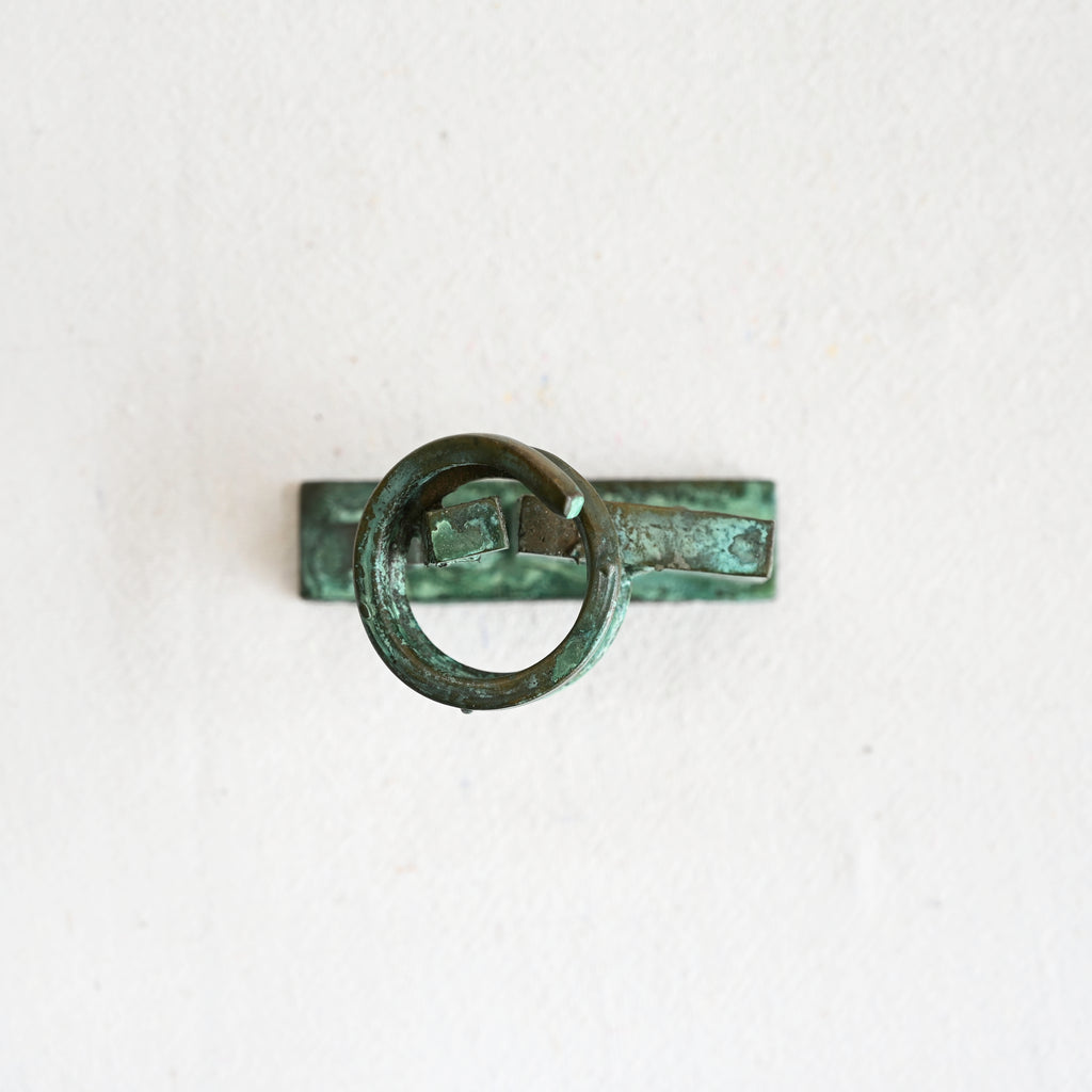 Vintage Abstract Bronze Sculpture