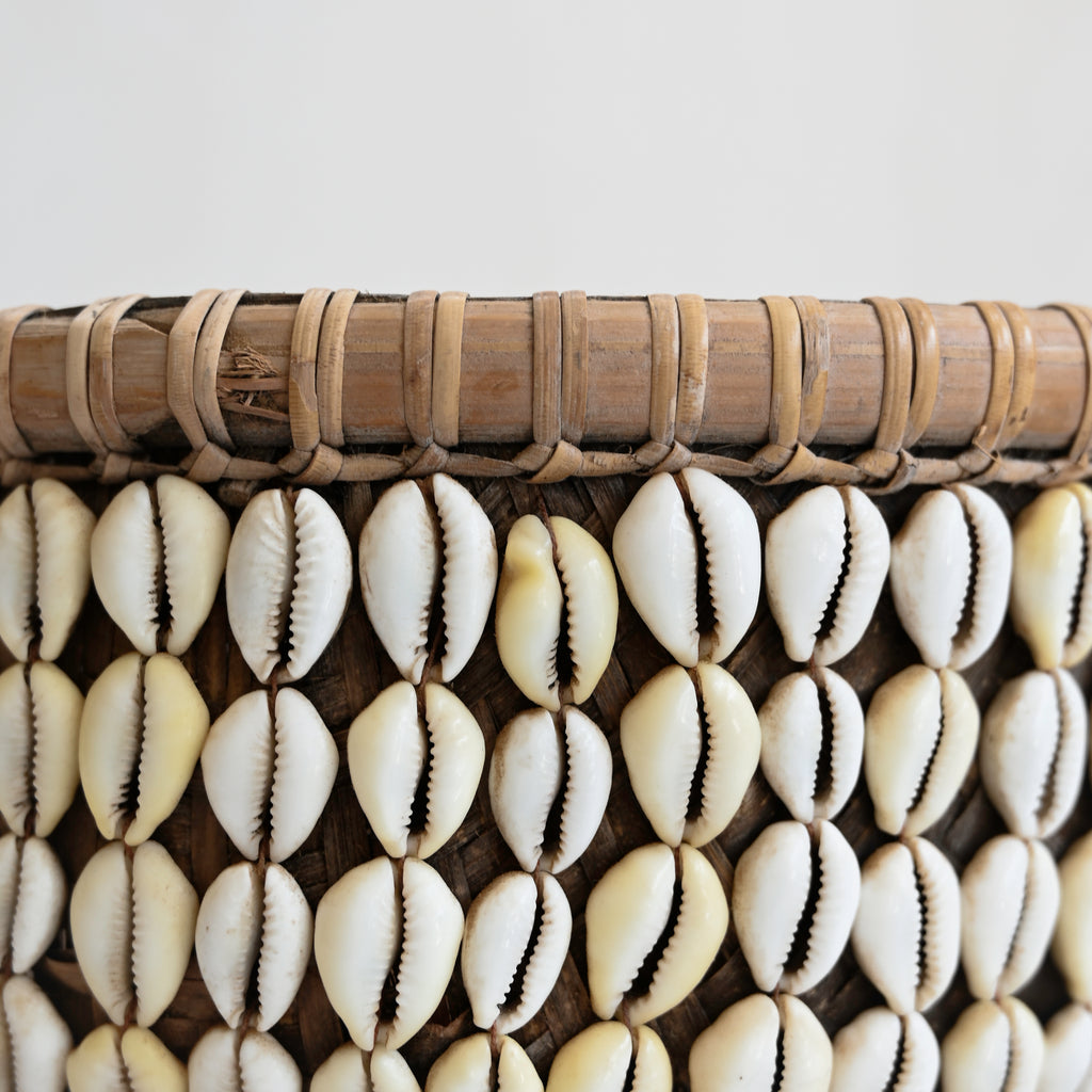 Vintage Shell Basket