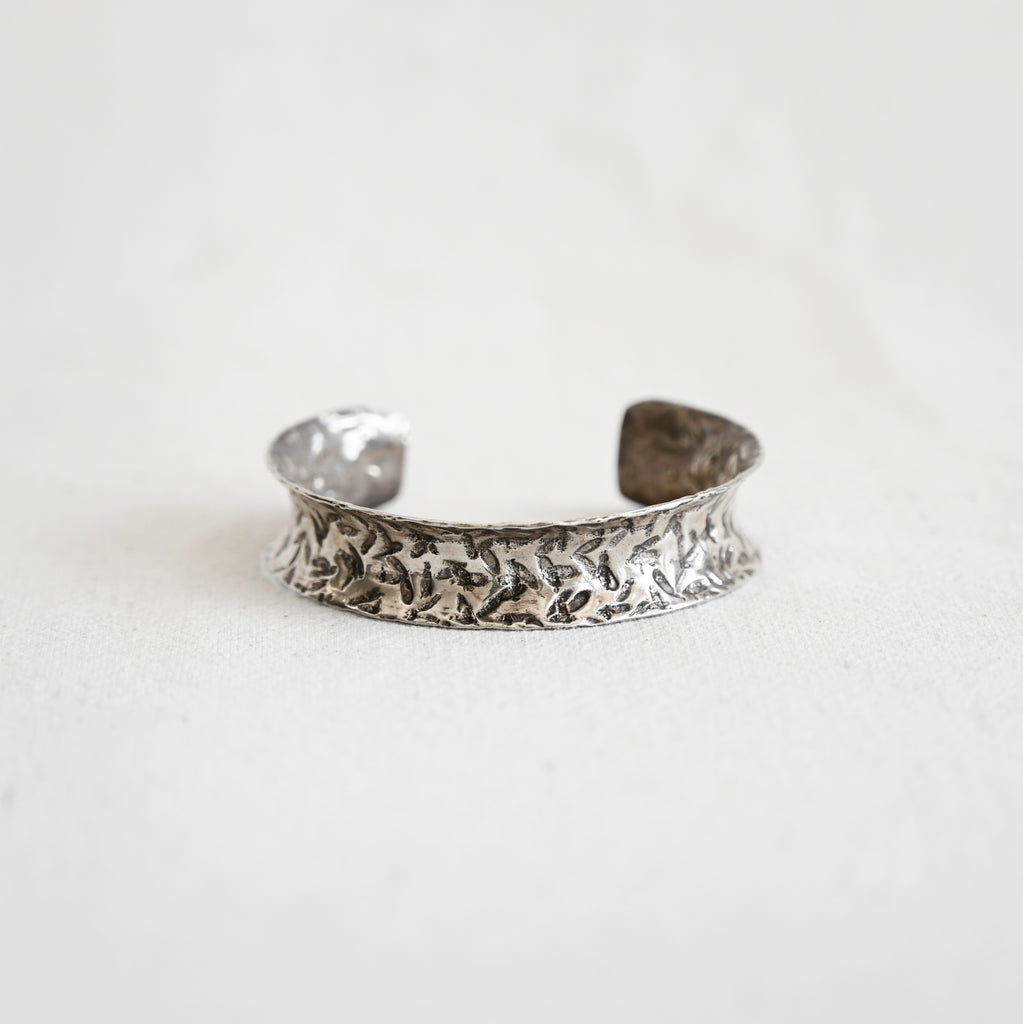 Vintage Sterling Silver Cuff
