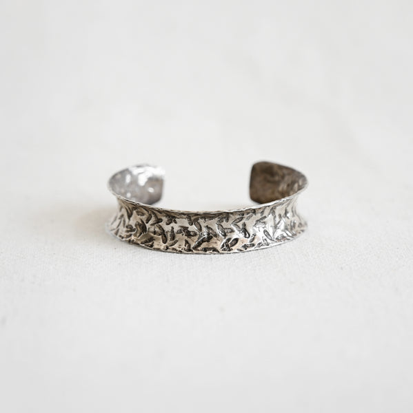 Vintage Sterling Silver Cuff