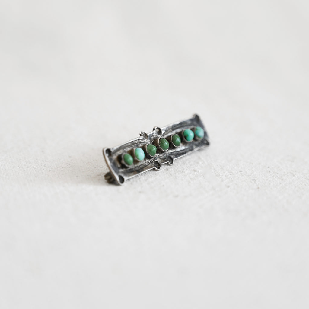 Vintage Turquoise Pin