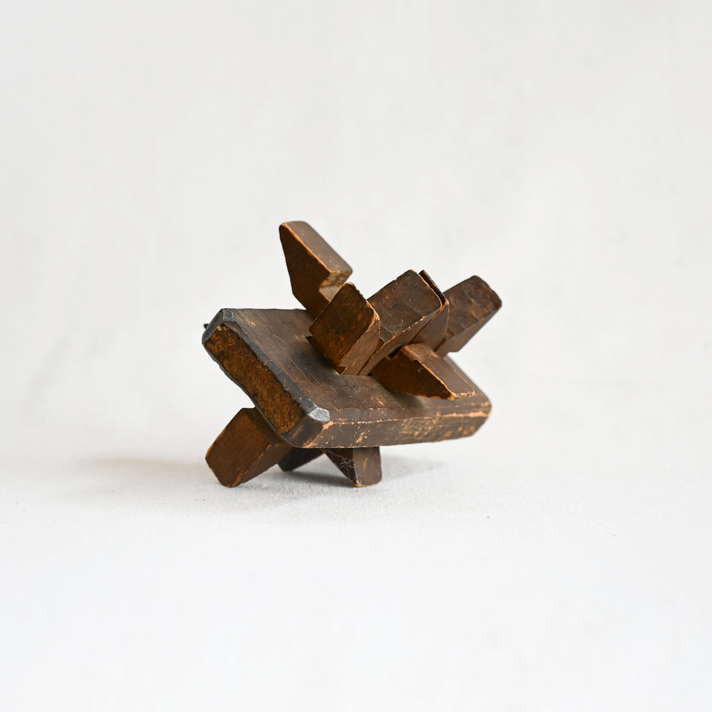 Vintage Handmade Wooden Puzzle