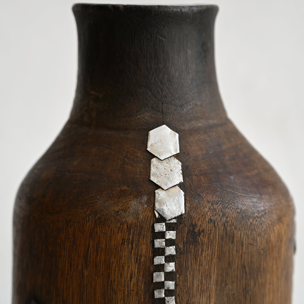Vintage Tutsi Wood Vessel