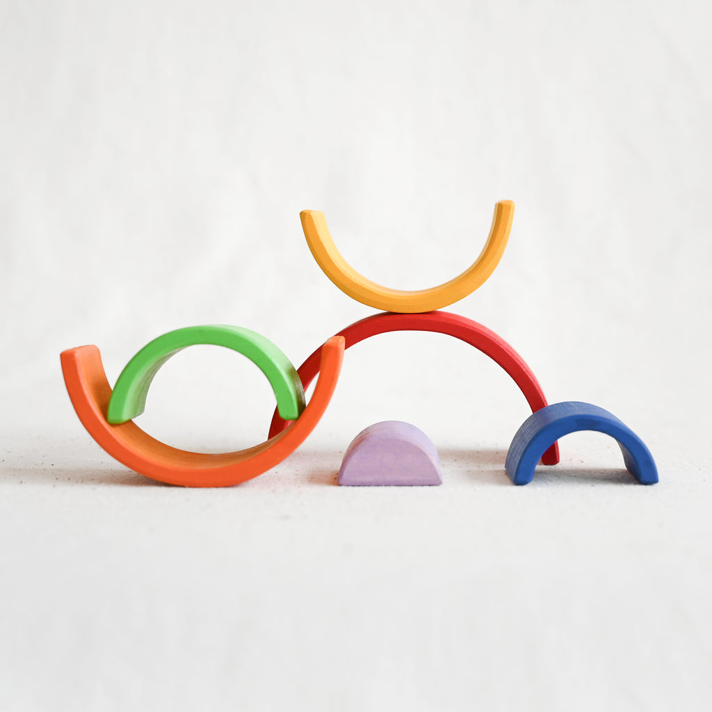 Mini Wooden Rainbow