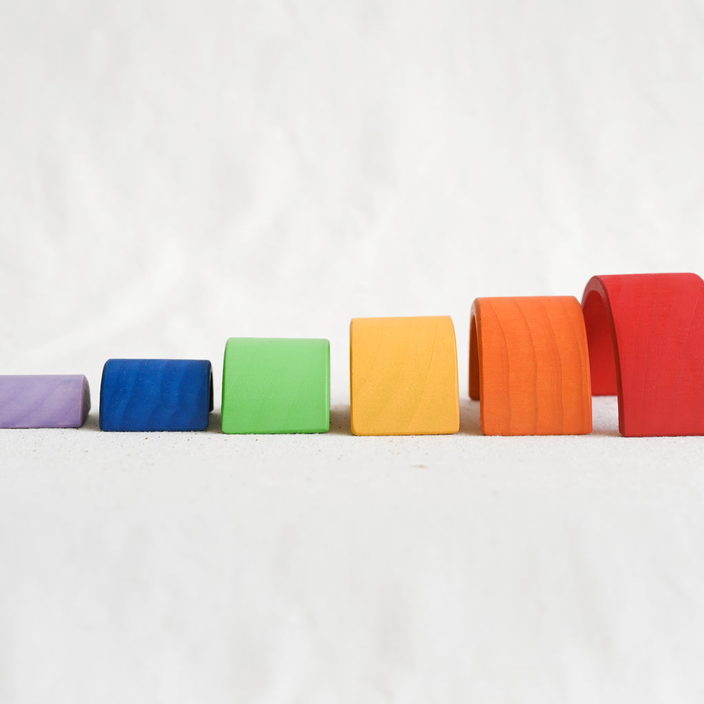 Mini Wooden Rainbow