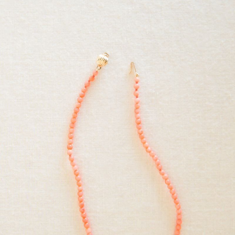 Baby Coral Necklace - 12"