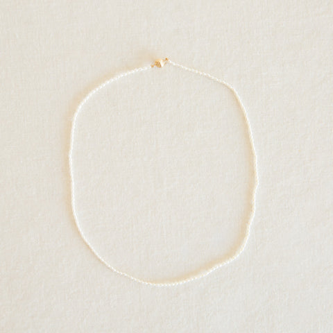 Rice Pearl Brujeria Necklace - 18